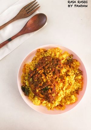 Foto resep Nasi Kuning Tanpa Santan (dengan Fiber Creme)