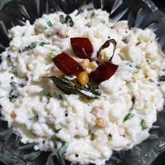 A picture of Curd rice.
