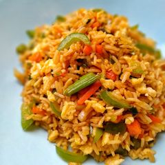 A picture of Vegetable Fried Rice.
