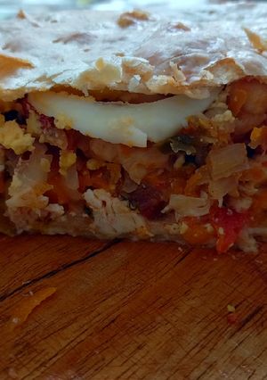 Una foto de Tarta de pollo