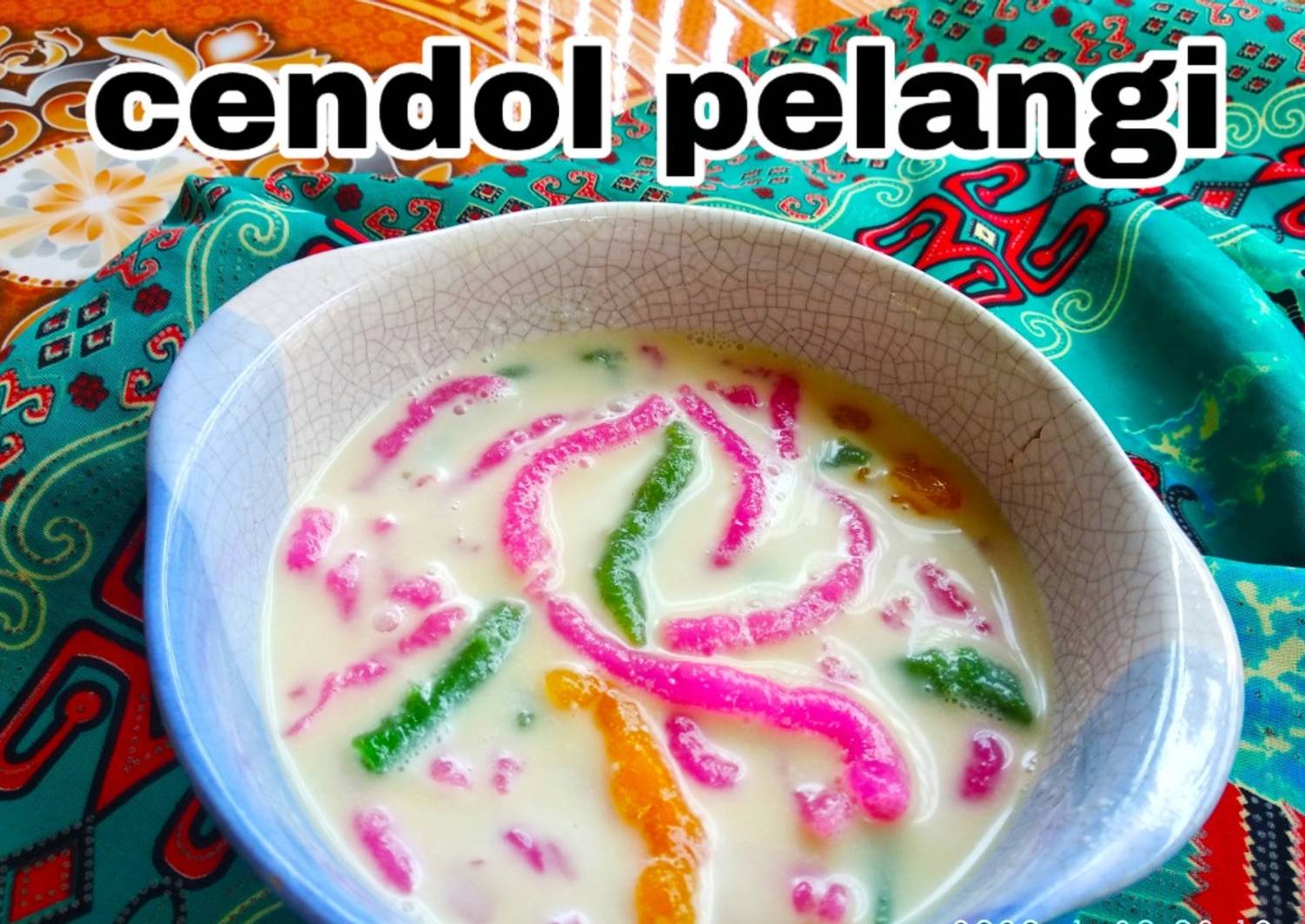 Resep CENDOL pelangi tepung HUNKWE oleh Yuni Indriyani Cookpad