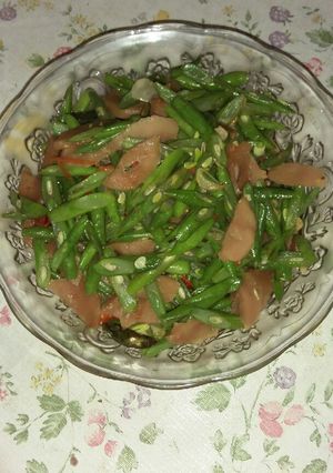 Foto resep Tumis buncis meatball