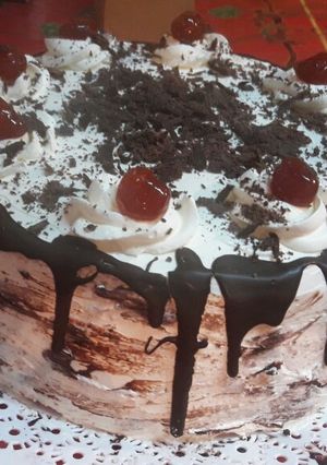 Una foto de Torta selva negra