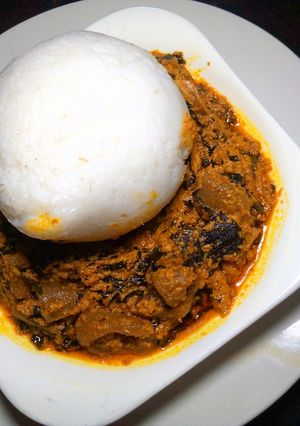 A picture of Egusi Soup 🍲.
