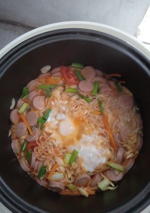 Foto resep Bundae jjigae sederhana ala Ratu