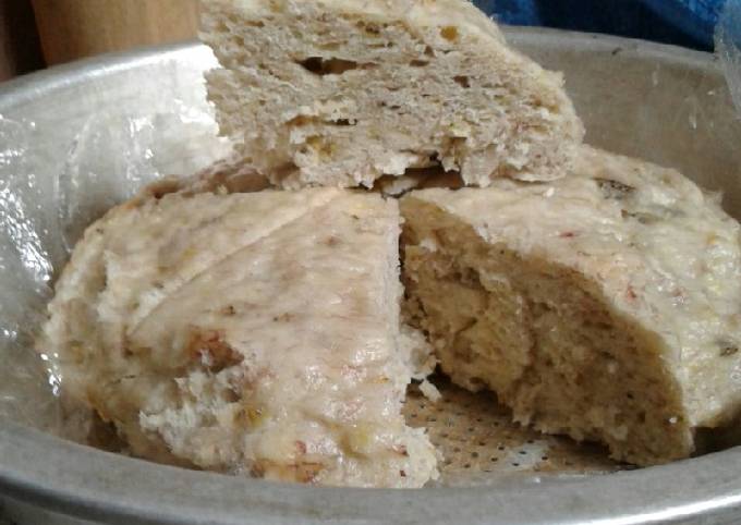 Resep memasak Kue pisang bisa kukus bisa panggang simpel ekonomis yang nikmat