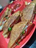 Nutritious Brown bread sandwich
