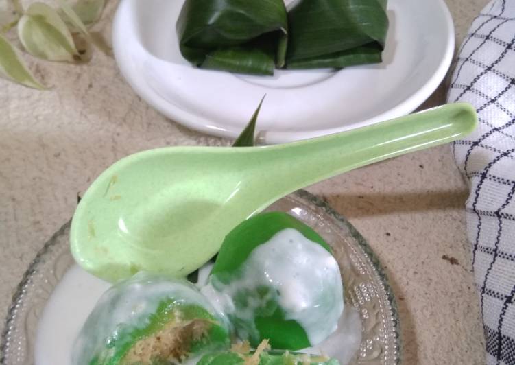 Rahasia Membuat Kue Bugis pandan vla santan Anti Gagal