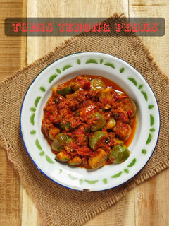 Foto resep Tumis terong pedas