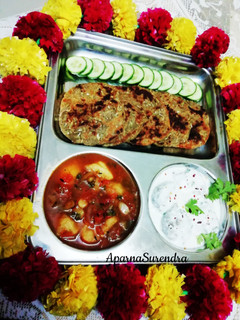 व्रत की थाली (vrat ki thali recipe in Hindi) रेसिपी मुख्य फोटो
