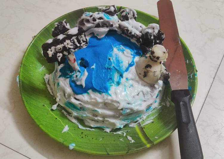 North Pole Creamy Slab (Cake)