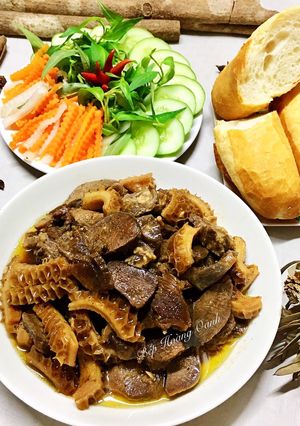 Hình của món Phá Lấu Bò.