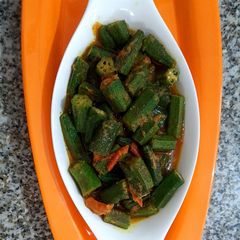 A picture of Bhindi Masala.