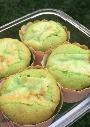 Foto resep Pandan keju muffin