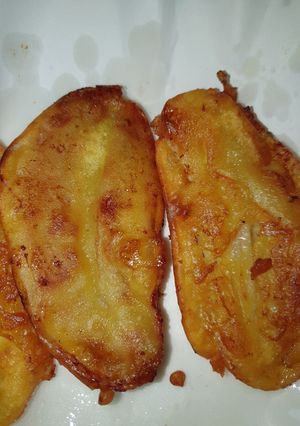 Hình của món Bánh chuối chiên.