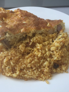 Una foto de Arroz con costra