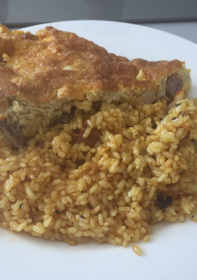 Una foto de Arroz con costra