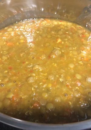 Foto principal de Lentejas con verduras Thermomix
