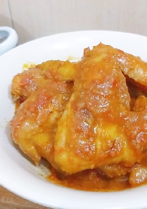 Foto resep Ayam goreng bumbu rujak