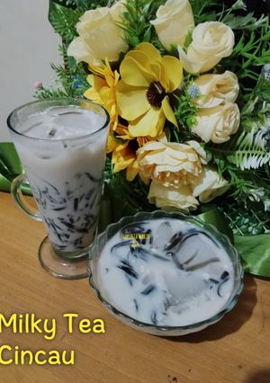 Foto resep Milky Tea Cincau