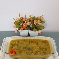 A picture of Mutton green qorma.