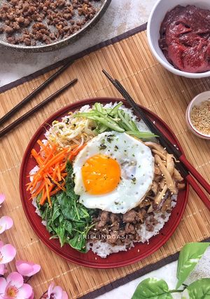 Foto resep Bibimbap ala #dirumahaja