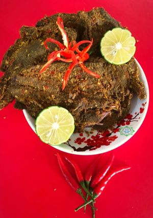Hình của món Thịt bò khô.