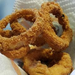 A picture of Gluten Free Onion Rings.