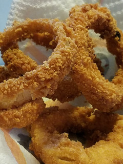 A picture of Gluten Free Onion Rings.