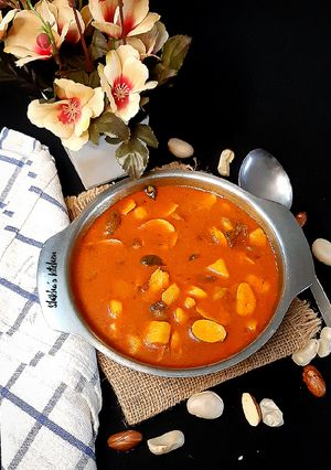 কাঁঠাল দানা ও আলুর রসা রেসিপির প্রধান ছবি