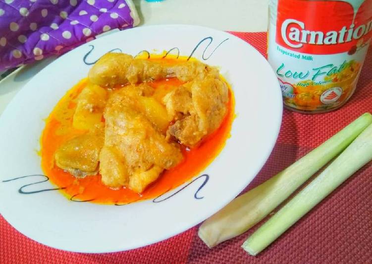 Resep Kari ayam (#pr_asianfood), Lezat Sekali