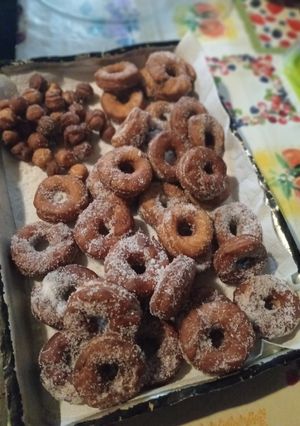 Una foto de Donas fritas
