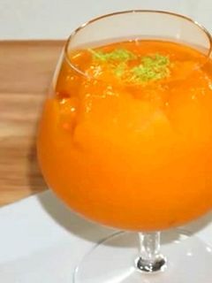 صورة لوصفة طريقة عمل مانجو سلاش