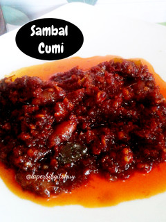 Foto resep Sambal Cumi Awet 1 bulan, Terenakkkk