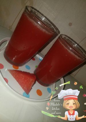 A picture of Watermelon juice.