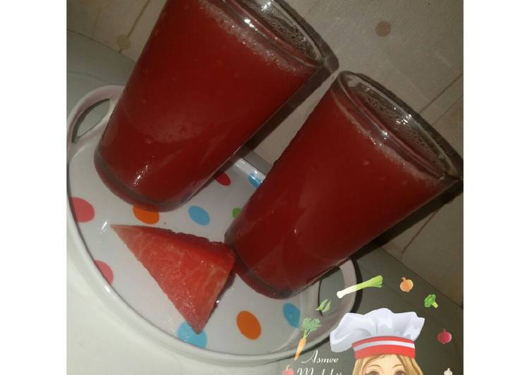Easiest Way to Prepare Any-night-of-the-week Watermelon juice