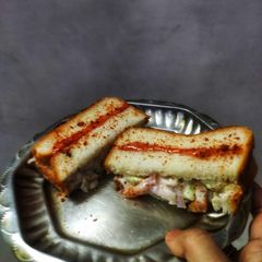 A picture of Mayonnaise sandwich.