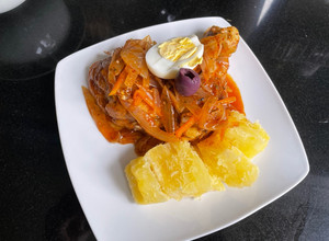 Una foto de Escabeche de pollo