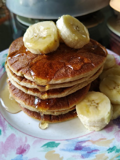 Foto resep Pancake Sehat Untuk Diet (Tanpa Gula dan Tanpa Tepung Terigu)