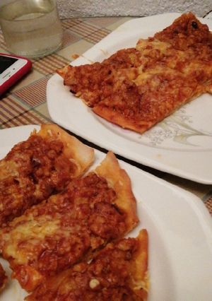 Una foto de Masa de pizza casera