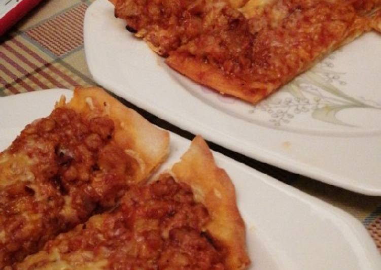 Masa de pizza casera