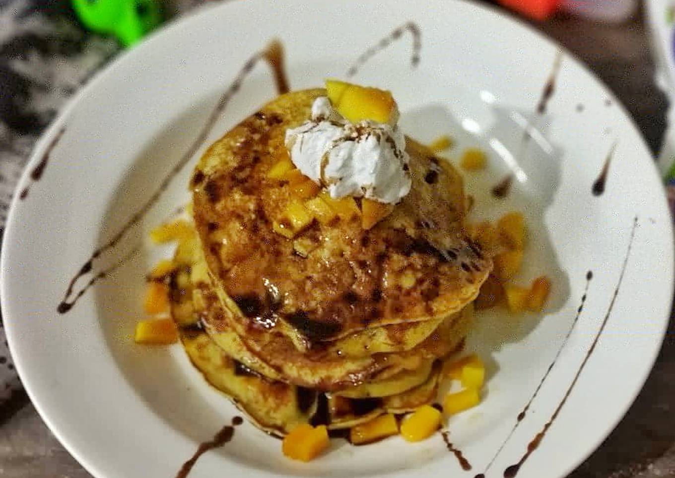 Mango pancake