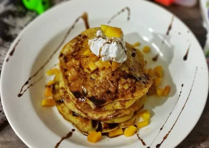 Easiest Way to Prepare Ultimate Mango pancake