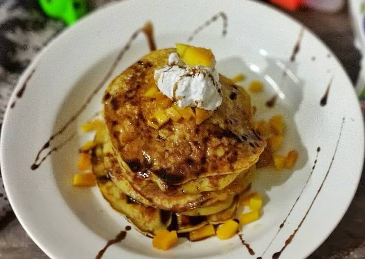 Simple Way to Make Ultimate Mango pancake