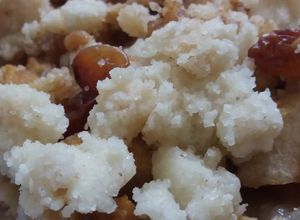 Una foto de Crumble básico con aceite... 😁😁😁😁😁