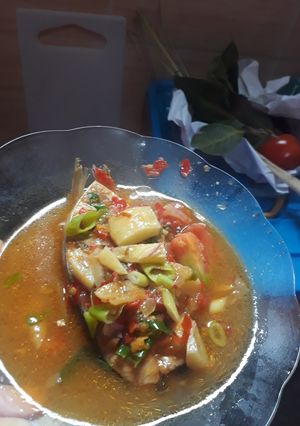 Foto resep Ikan patin kuah asam pedas