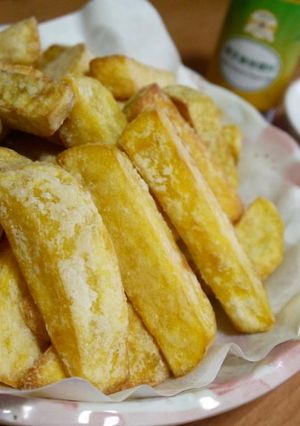 炸地瓜薯塊 的食譜成品照片