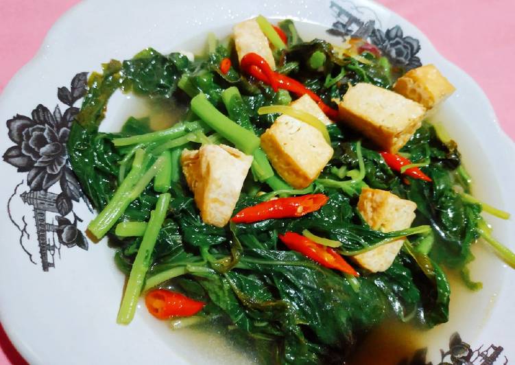 Resep Sayur Bening Bayam Tahu, Bikin Ngiler