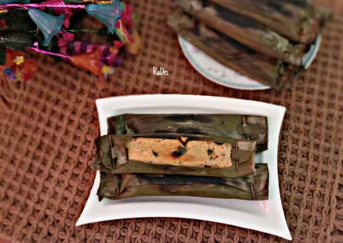 Pepes Tahu Kemangi