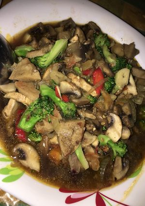 Foto resep Tumis Jamur Lada Hitam